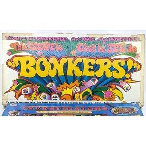 Vintage 1978 Family Fun BONKERS Board Game, Parker Brothers, With Instructions